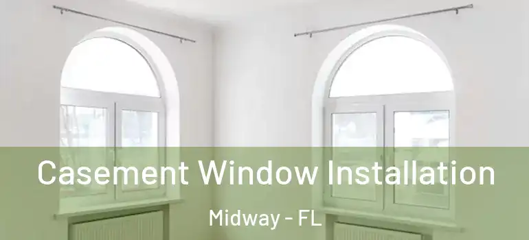  Casement Window Installation Midway - FL