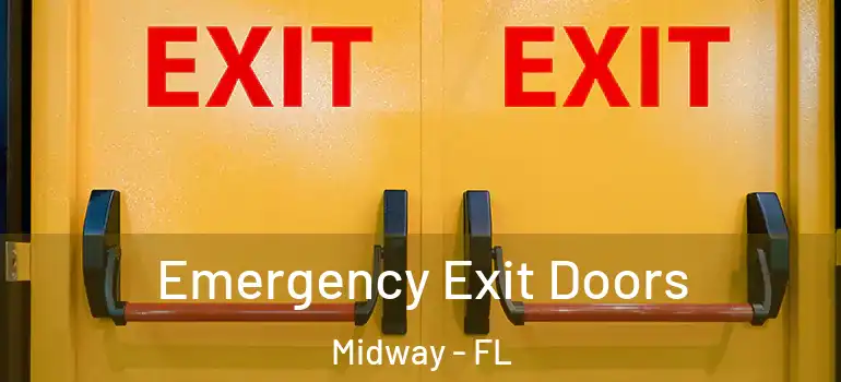  Emergency Exit Doors Midway - FL
