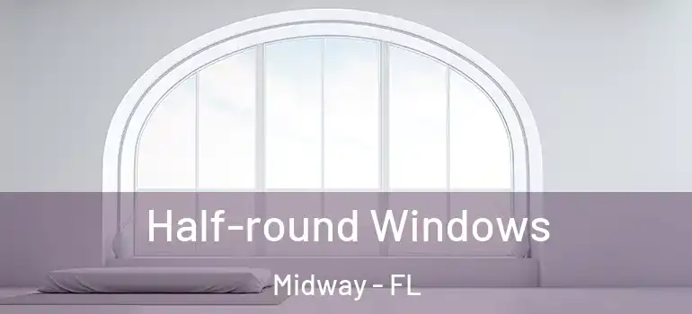  Half-round Windows Midway - FL