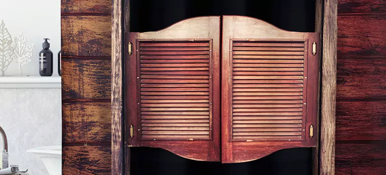 Installing Saloon Door Hinges in Midway, FL